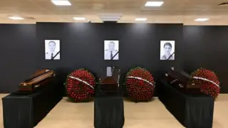 В Азербайджане прощаются с погибшими членами экипажа Баку-Грозный