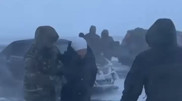 Столкновение 95 авто на трассе: появились данные о пострадавших