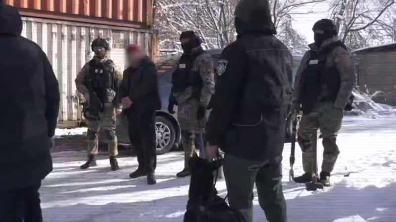 Кадр из видео: Polisia.kz