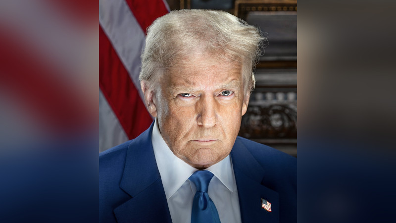 Официальный инаугурационный портрет Дональда Трампа / Daniel Torok