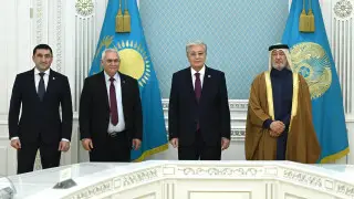 Токаев принял президента международной федерации тяжелой атлетики