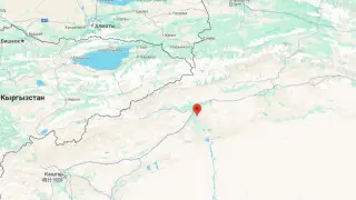 Землетрясение произошло в 364 километрах от Алматы