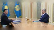 Токаев принял главу КНБ Сагимбаева