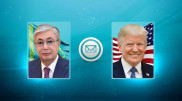 Президент Казахстана поздравил Трампа с вступлением в должность президента США