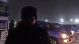 Затор из 300 автомобилей образовался на трассе в Карагандинской области