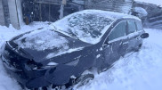 Автовоз с легковушками слетел в кювет в Акмолинской области