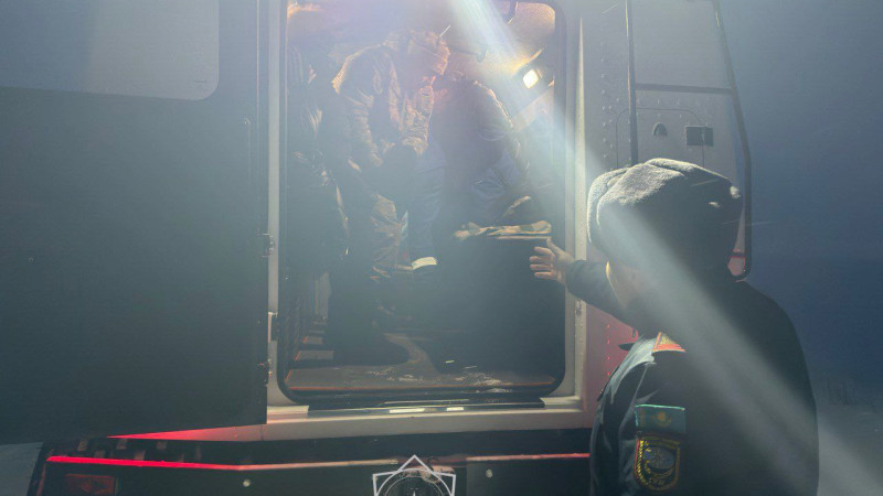 Фото: пресс-служба МЧС Казахстана