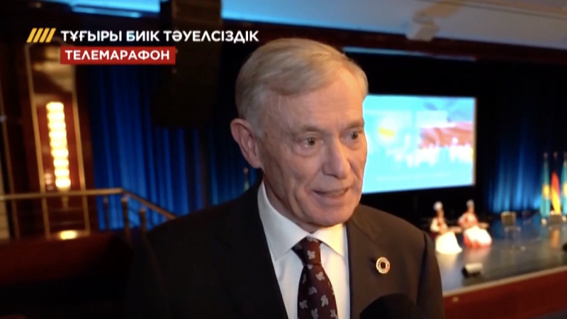 Экс-президент Германии Хорст Келер. Архивный кадр видео Khabar TV