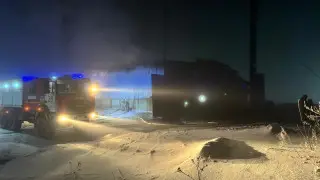 Котельная загорелась в Акмолинской области