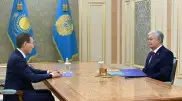 Токаев принял главу Центризбиркома