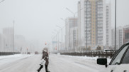 На дорогах гололедица: погода в Алматы на 7-9 февраля