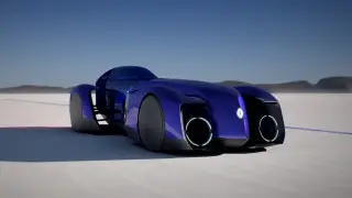 Renault представила новый концепт электромобиля, похожий на “бэтмобиль“