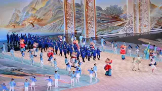 Сборная Казахстана выступила на открытии Азиатских игр в Харбине