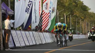 Казахстан завоевал золотую медаль чемпионата Азии по велоспорту на шоссе