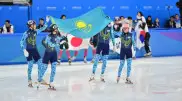 Шорт-трекисты принесли первую медаль Казахстану на Азиаде