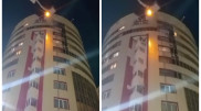 Огнеборцы потушили пожар в столичном ЖК