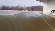 Видео с “надвигающимся потопом“ напугало жителей ЗКО