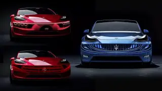 На Tesla можно будет поставить дисплей и превратить в Maserati