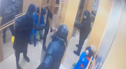 Набросился в лифте с ножом в Астане: ребенок в тяжелом состоянии