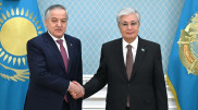 Токаев принял главу МИД Таджикистана