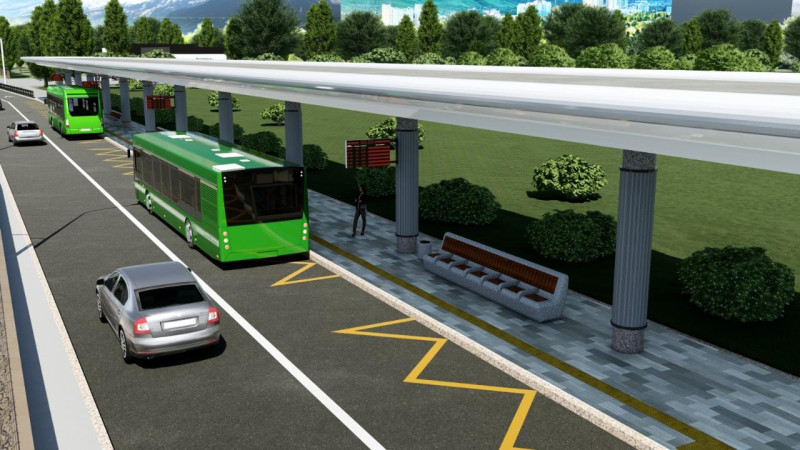 Эскизы акимата Алматы