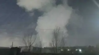 Мощный взрыв прогремел в районе старого вокзала в Астане