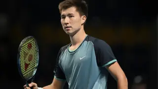 Казахстанский теннисист впервые в карьере выиграл турнир серии “Челленджер“ в парном разряде