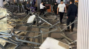 Обрушение потолка в ТРЦ Экибастуза: очевидцы рассказали подробности