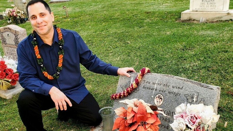 Gordon Cordeiro in Makawao, Hawaii. Pic: Denise Cordeiro/AP