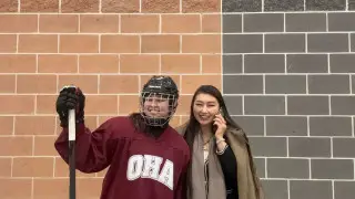 Юной казахстанской хоккеисткой заинтересовались в Канаде