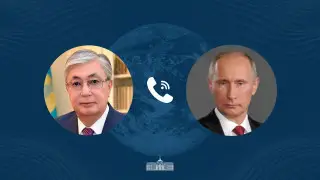 Токаев поговорил с Путиным