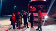 100 человек спасли ночью на трассе в области Абай