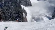 Лавина сошла на горнолыжном курорте “Акбулак“ близ Алматы