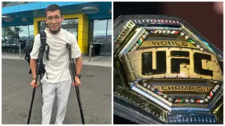 Костылями обернулась битва казахстанца за контракт с UFC