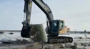 В Актюбинской области паводковые воды размыли временную переправу