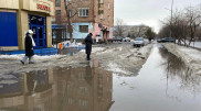 Петропавловск “поплыл“ из-за резкого потепления