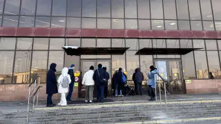 Огромные очереди в филиалах “Отбасы банка“ сняли на видео