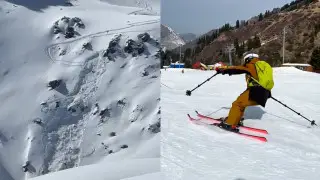 “Боролись за ее жизнь час“: стали известны подробности гибели лыжницы в горах Алматы