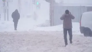 Метель и гололед ждут Астану на Наурыз: горожан “засыпали“ SMS
