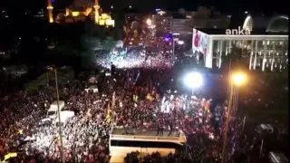 Мэр Анкары присоединился к протестам в Стамбуле