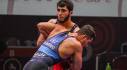 Омар Сатаев завоевал серебро чемпионата Азии по греко-римской борьбе