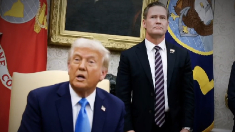 Скриншот: эфир NBC News