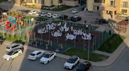 Душевное застолье во дворе ЖК в Туркестане покорило казахстанцев