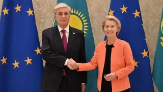 Президент Токаев встретился с Урсулой фон дер Ляйен