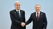 Токаев прибыл в конгресс-центр Самарканда
