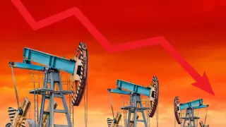 Мировые цены на нефть стремительно падают