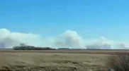 Степной пожар потушили в Костанайской области