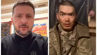 Зеленский заявил, что украинские военные взяли в плен двух “граждан Китая“