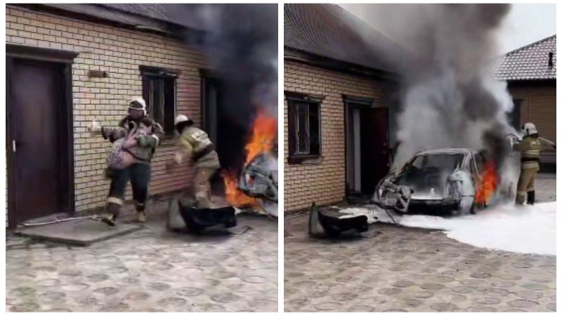 Кадры из видео: МЧС