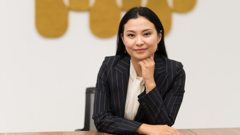 Асель Жанасова. Фото пресс-службы АО "Казпочта"